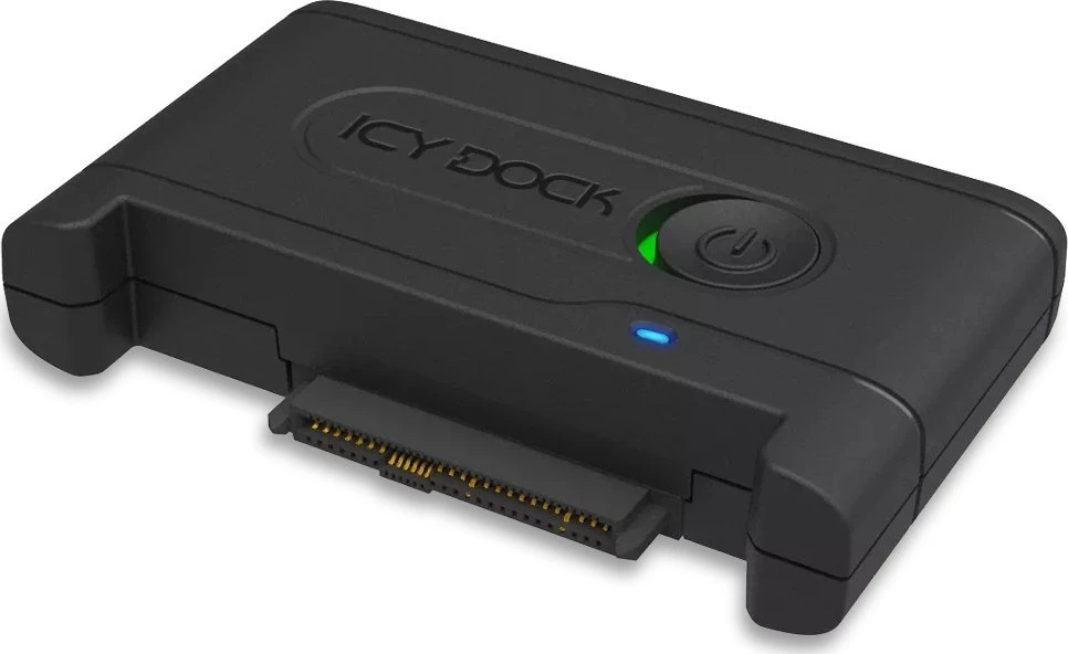 „Carruzzo Icy Dock“ EZ adapteris Ex MB931U-1VB R1 USB 3.2 Gen 2 (3.1 Gen 2) Type-C Juodas