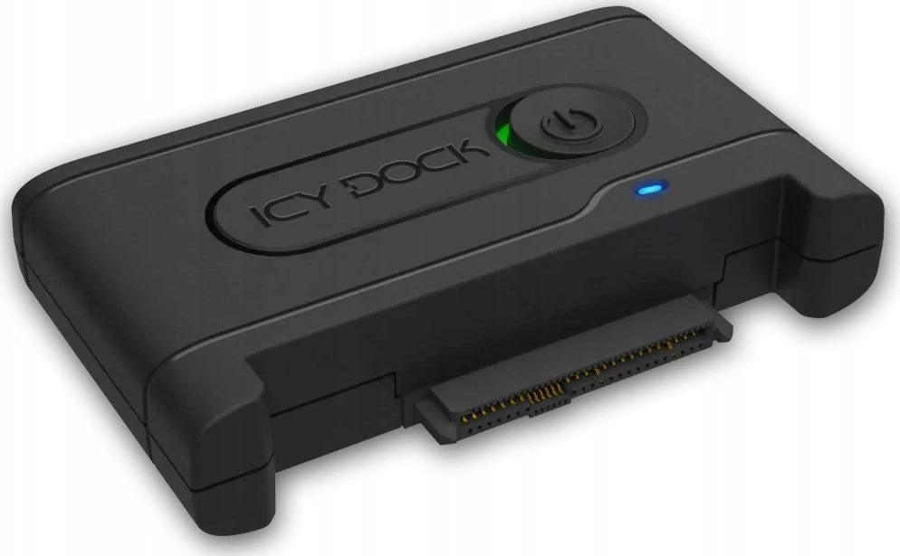„Carruzzo Icy Dock“ EZ adapteris Ex MB931U-1VB R1 USB 3.2 Gen 2 (3.1 Gen 2) Type-C Juodas