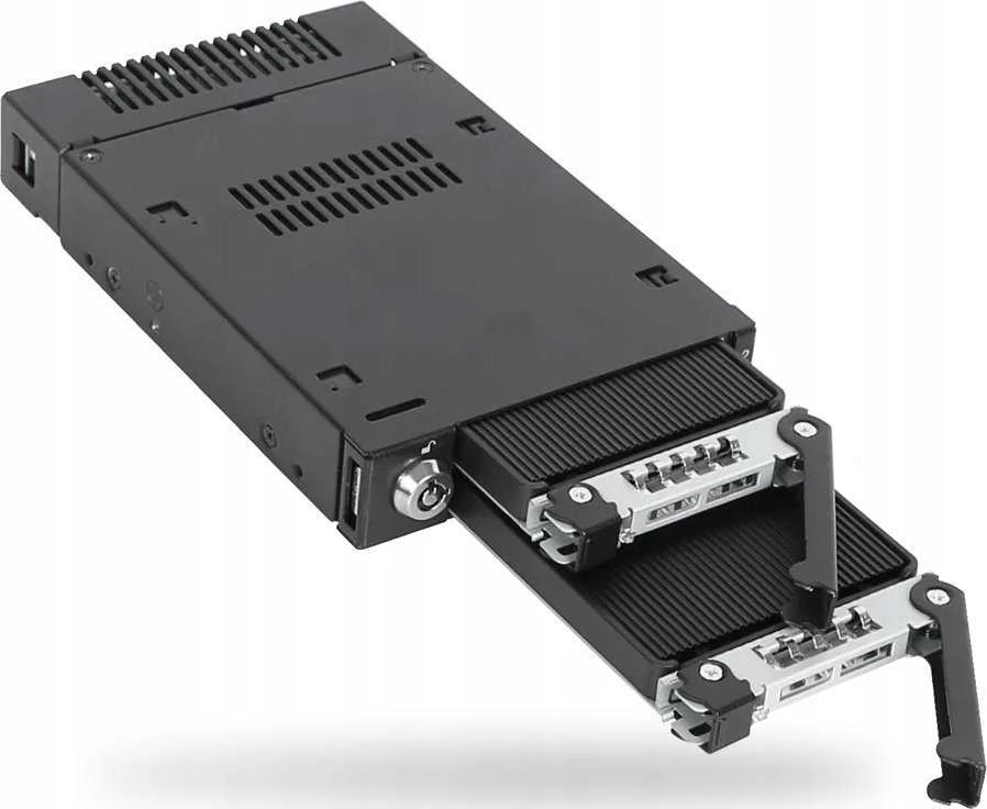 Icy Dock „IcyDock M.2 PCIe NVMe SSD“ mobilus stovas išoriniams 3,5 colio 4i 2x diskams