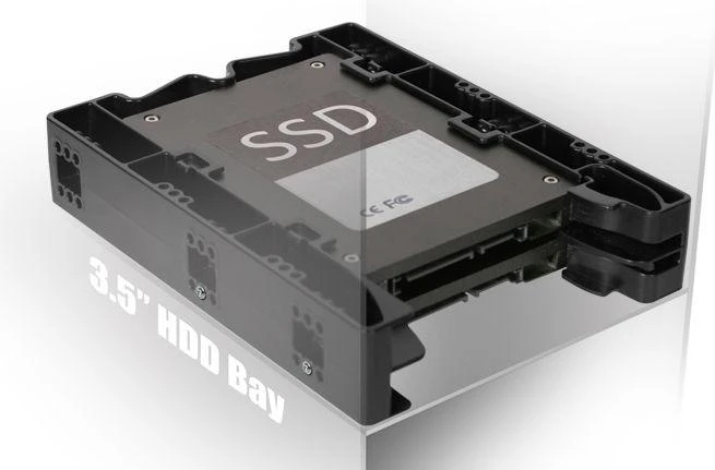 Icy Dock Laikiklis 2 x 2.5” SSD/HDD EZ-Fit Lite (MB290SP-B)