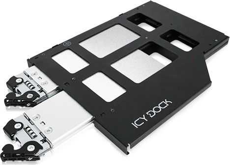 Nezatříděno Carruzzo Icy Dock MB852M2PO-B kompiuterio korpuso dalis Universalus HDD korpusas
