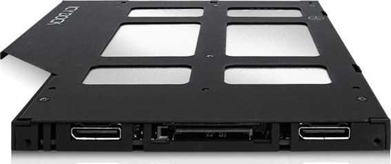 Nezatříděno Carruzzo Icy Dock MB852M2PO-B kompiuterio korpuso dalis Universalus HDD korpusas