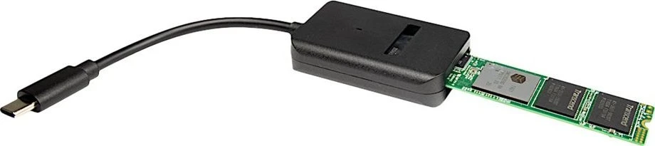 Kieszeń Inter-Tech Adapteris USB->M.2 SSD K-1696-P2