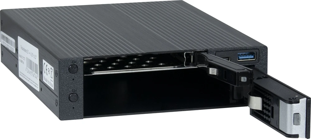 Kieszeń Inter-Tech Na dysk twardy ST-7227U na 1x 6,35cm 2,5 cala i 1x 8,89cm 3,5 cala 1x USB 3.0 TypeC 1x USB 3.0 TypeA (88887366)