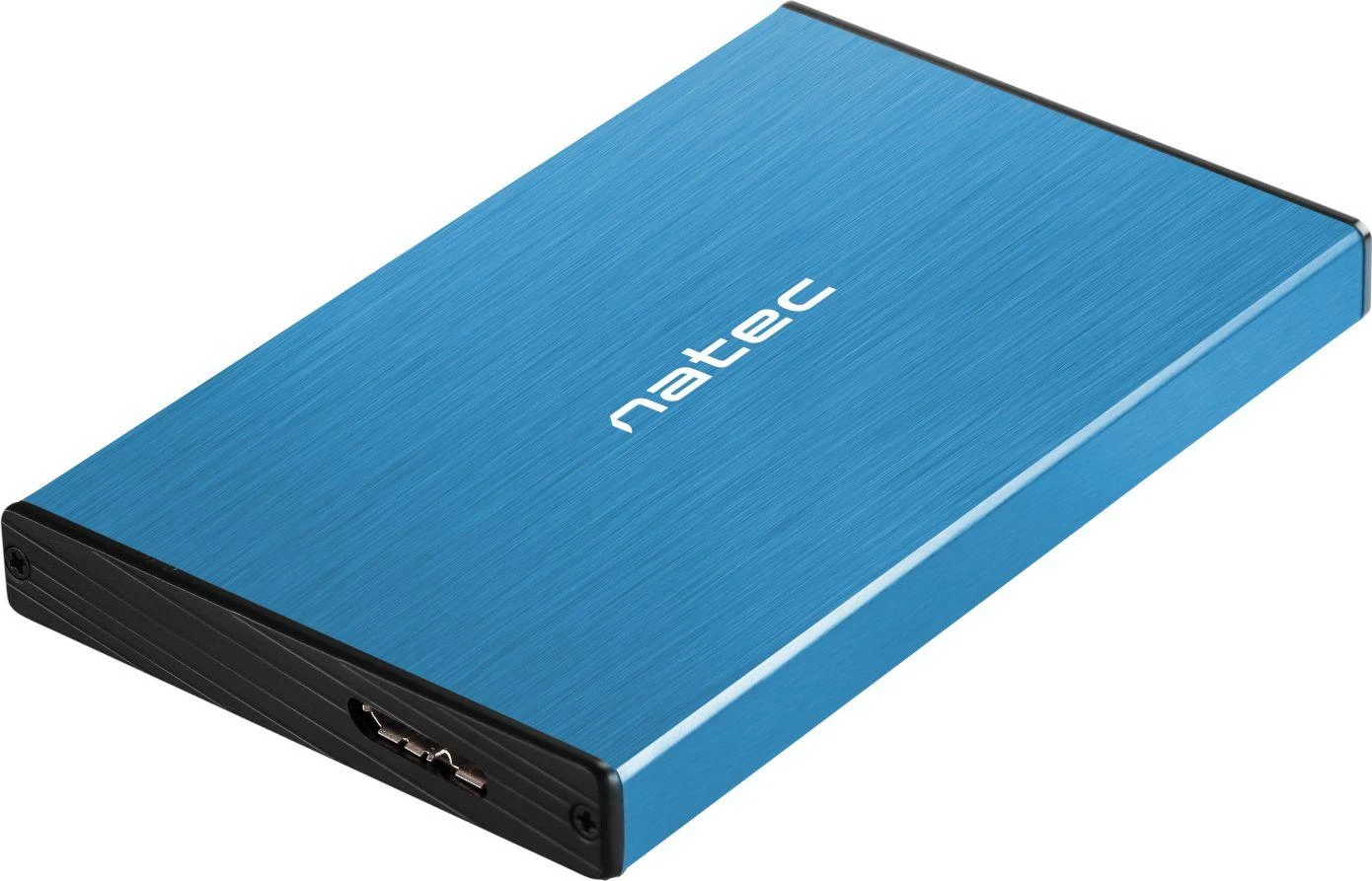 NATEC NKZ-1280 išorinis korpusas RHINO GO, skirtas 2,5" SATA USB 3.0 Mėlyna