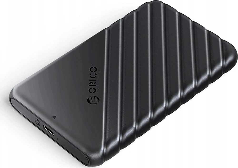 Kietasis diskas Orico 25PW1C-C3 2.5" HDD/SSD USB-C 3.1 6Gb/s Disk Drive – juodos spalvos