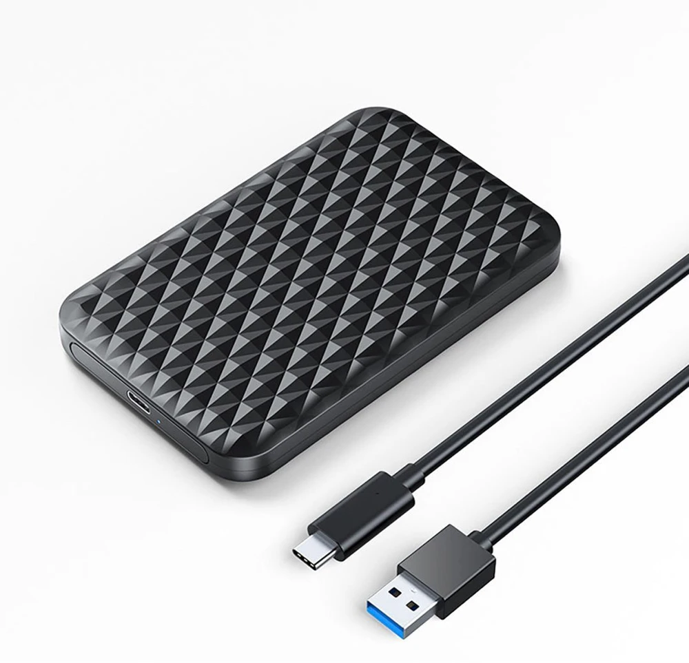 Kietasis diskas Orico 2520C3-V1 2.5" HDD/SSD USB-C 5Gb/s Disk Drive – juodos spalvos