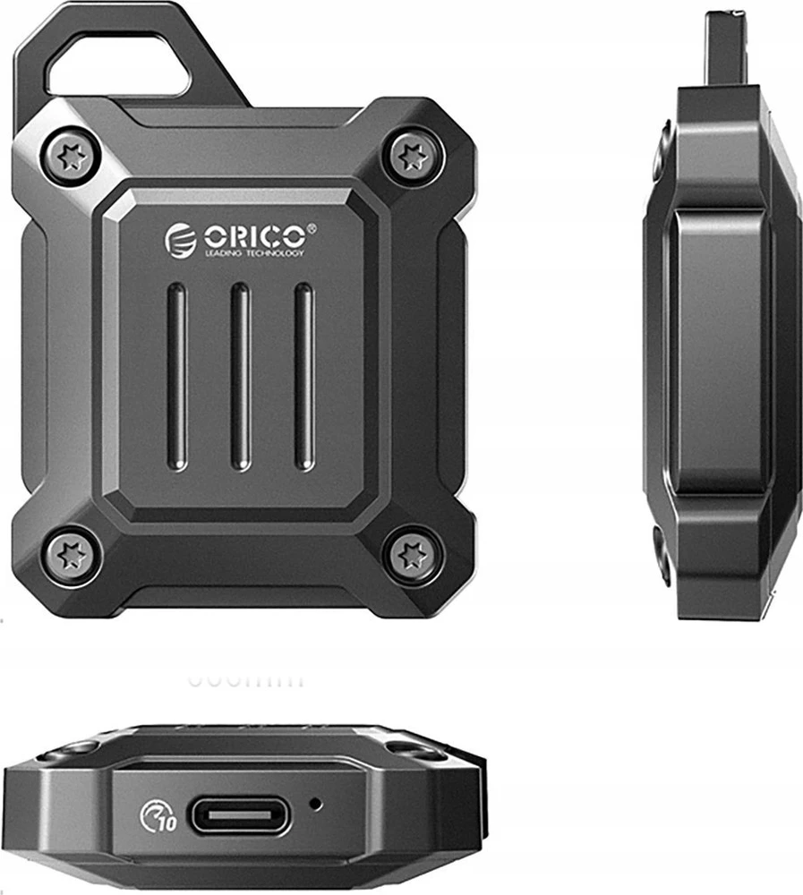 Orico XAM2 M.2 2230 USB-C 3.2 Tactical Reinforced Disk Bay – juodos spalvos