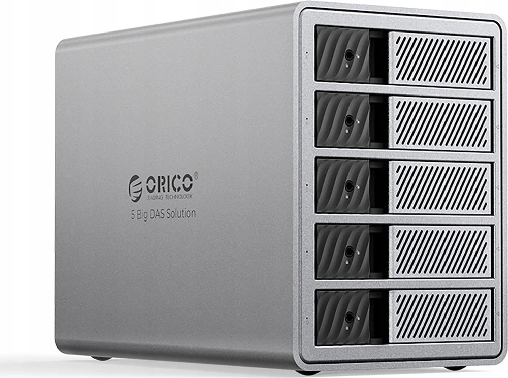 Orico 9858T3 išorinis 5 diskų masyvas