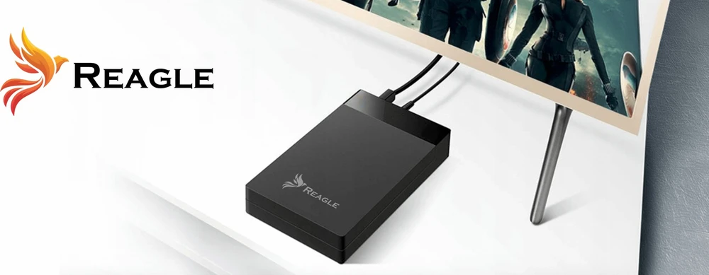 Kišenė Reagle REAGLE CASE OBUDOWA HUB KIŠENĖ DISKUI HDD SSD 3,5'' SATA III USB 3.1 10TB