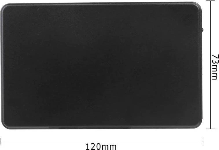 Obudowa 2,5 colio disko korpusas, SSD HDD SATA disko skyrius, dėklas, adapteris, USB 3.0 laidas