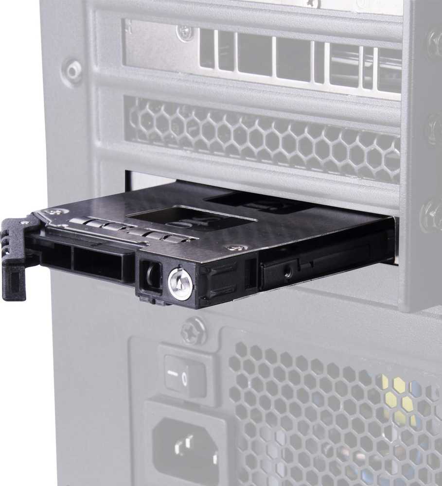 Kieszeń SilverStone SilverStone SST-EXB02 - Internes Festplatten Gehäuse für PCI Slot - 2,5 col.
