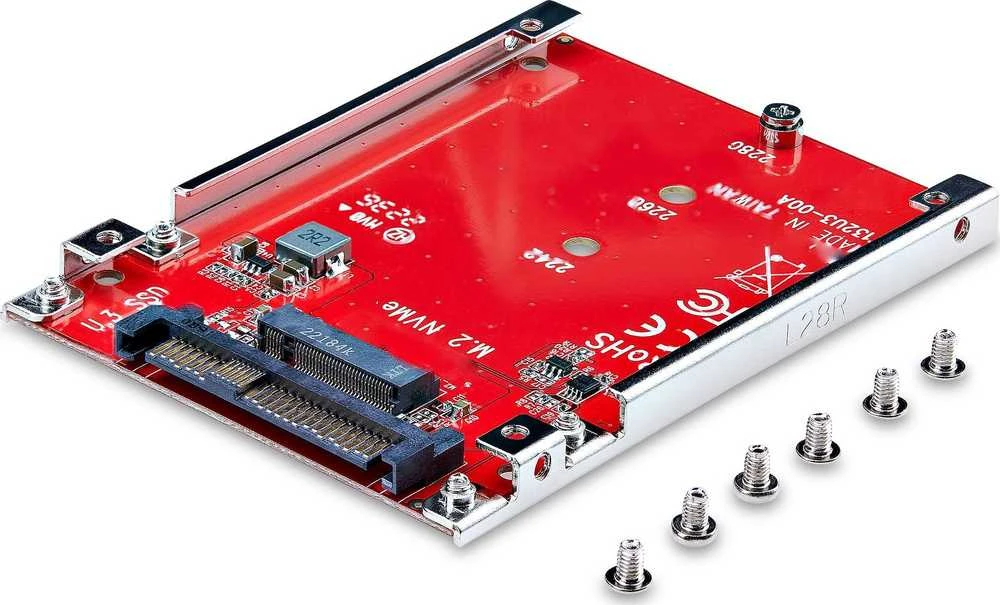 StarTech M.2 IKI U.3 ADAPTERIS / KONVERTERIS / M2 NVME SSD Į 2,5 INCH U.3