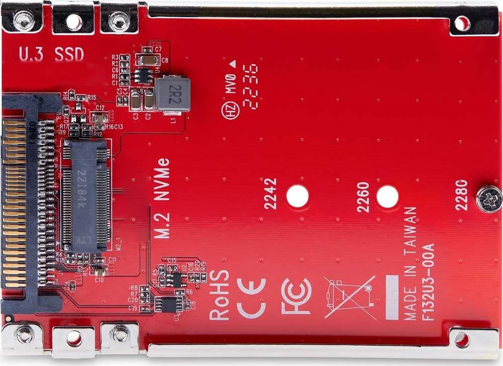 StarTech M.2 IKI U.3 ADAPTERIS / KONVERTERIS / M2 NVME SSD Į 2,5 INCH U.3