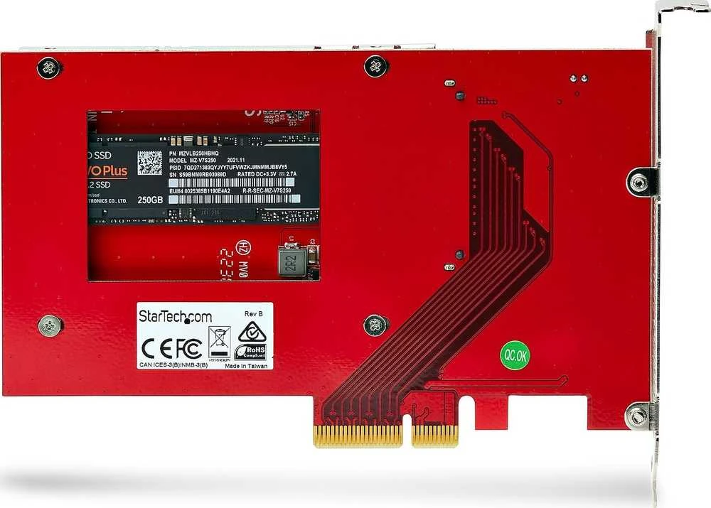 StarTech M.2 IKI U.3 ADAPTERIS / KONVERTERIS / M2 NVME SSD Į 2,5 INCH U.3