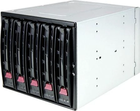 „SuperMicro“ 5x 3,5 colio SATA III mobiliųjų įrenginių stovas (CSE-M35TQB)