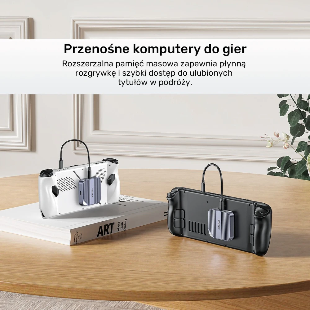 „Unitek“ magnetinis korpusas, skirtas M.2 SSD, USB-C