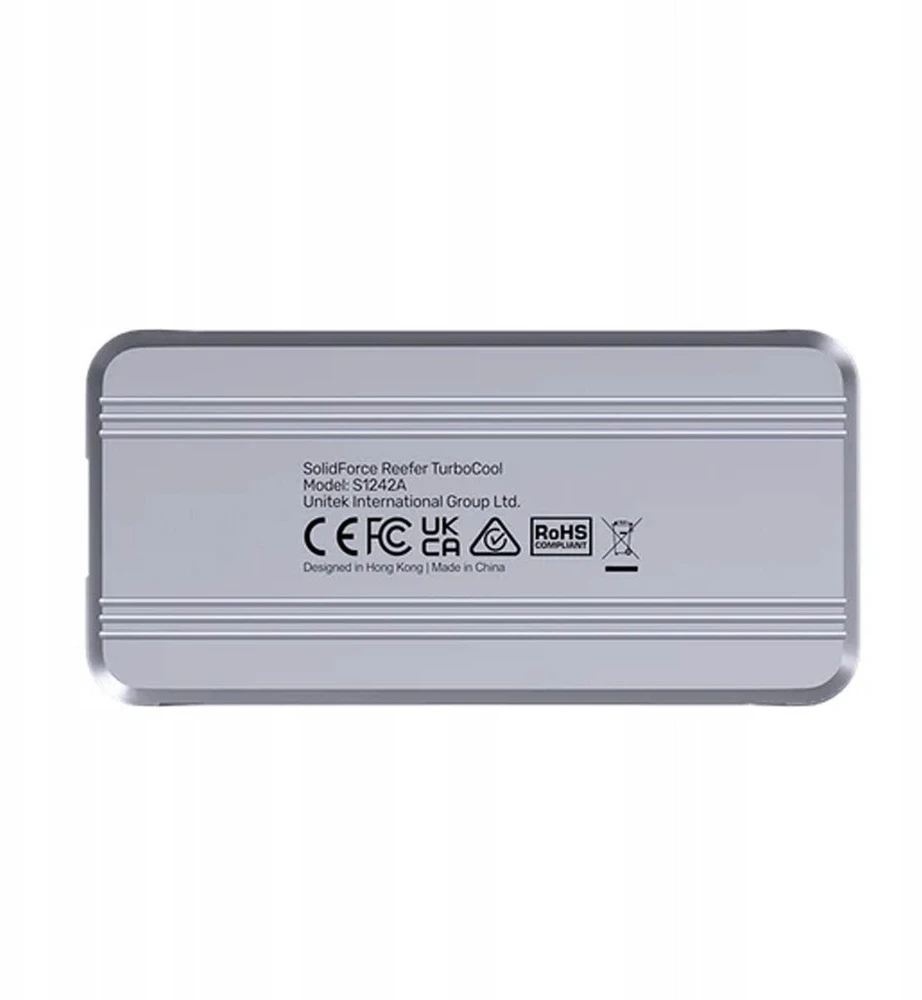 UNITEK M2 NVME USB4 SSD korpusas 40GBPS + aušinimas