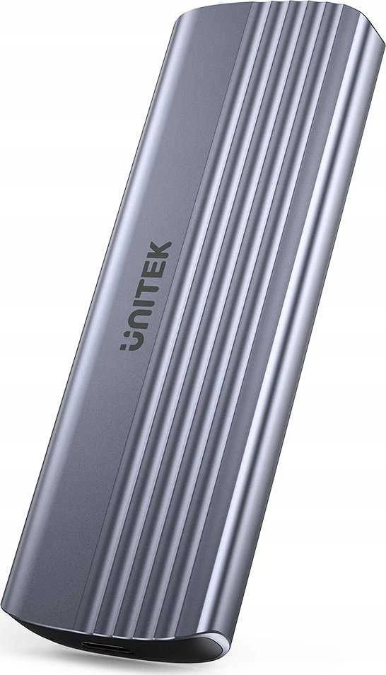 M.2 SSD Dėklas - Unitek S1241B01 NVMe USB-C 10Gbps Pilkas