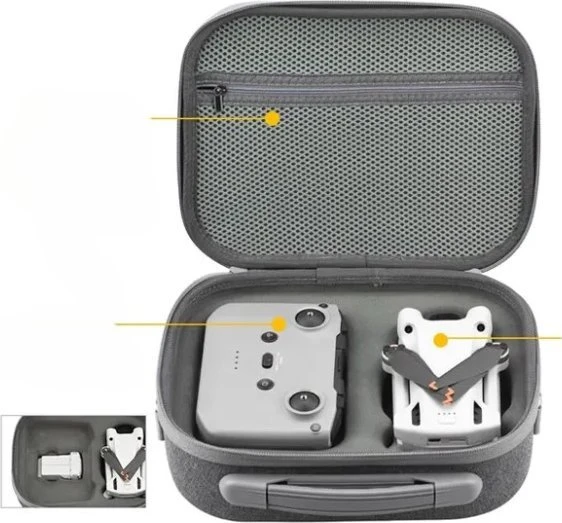Kietas BRDRC dėklas DJI MINI 3 / 3 PRO RC-N1