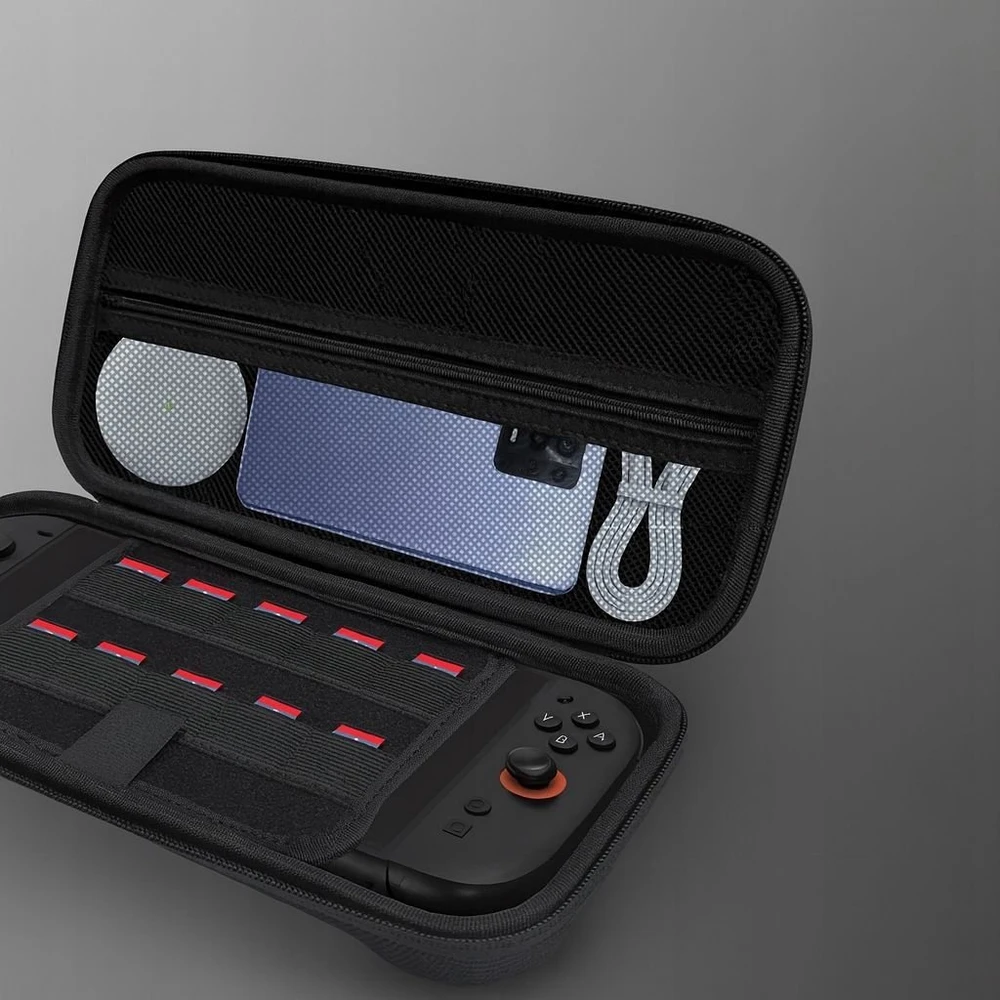 JYS Kietas dėklas Nintendo Switch 2 JYS-NS2283 Juodas (SB11079)