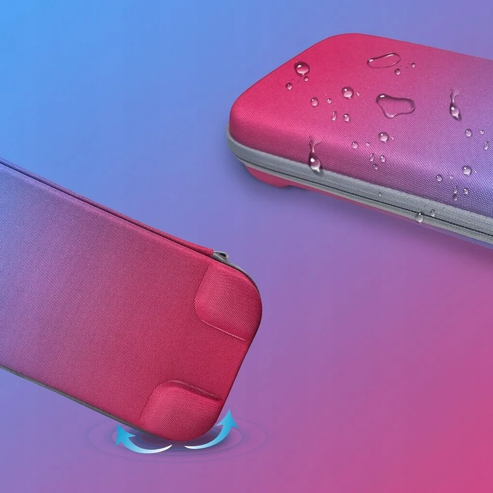 JYS Twardy Dėklas do Nintendo Switch 2 NS2 JYS-NS2283 Mėlynai-Raudona (SB11081)