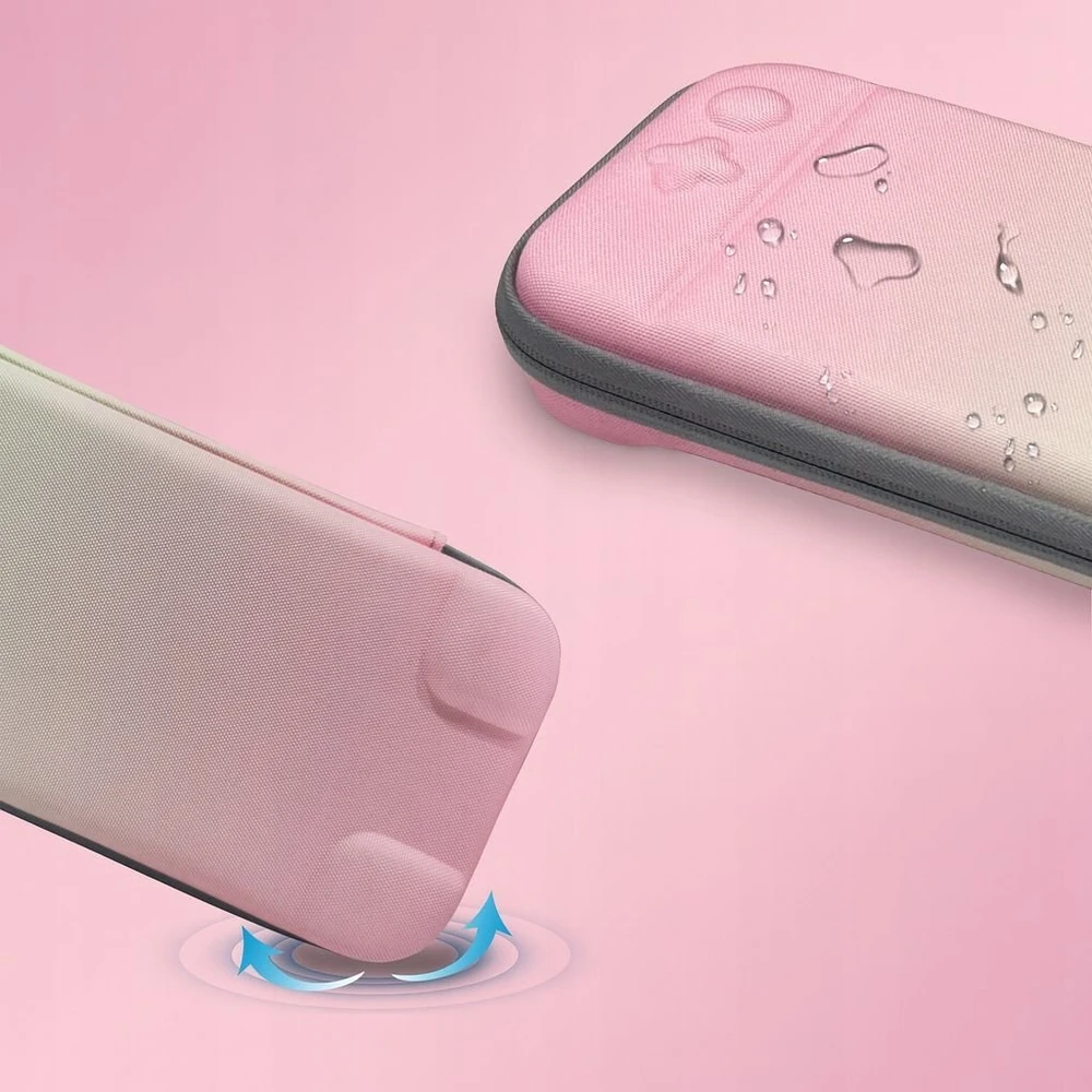 JYS Kietas dėklas Nintendo Switch 2 JYS-NS2283 Rožinis-Žalias (SB11082)