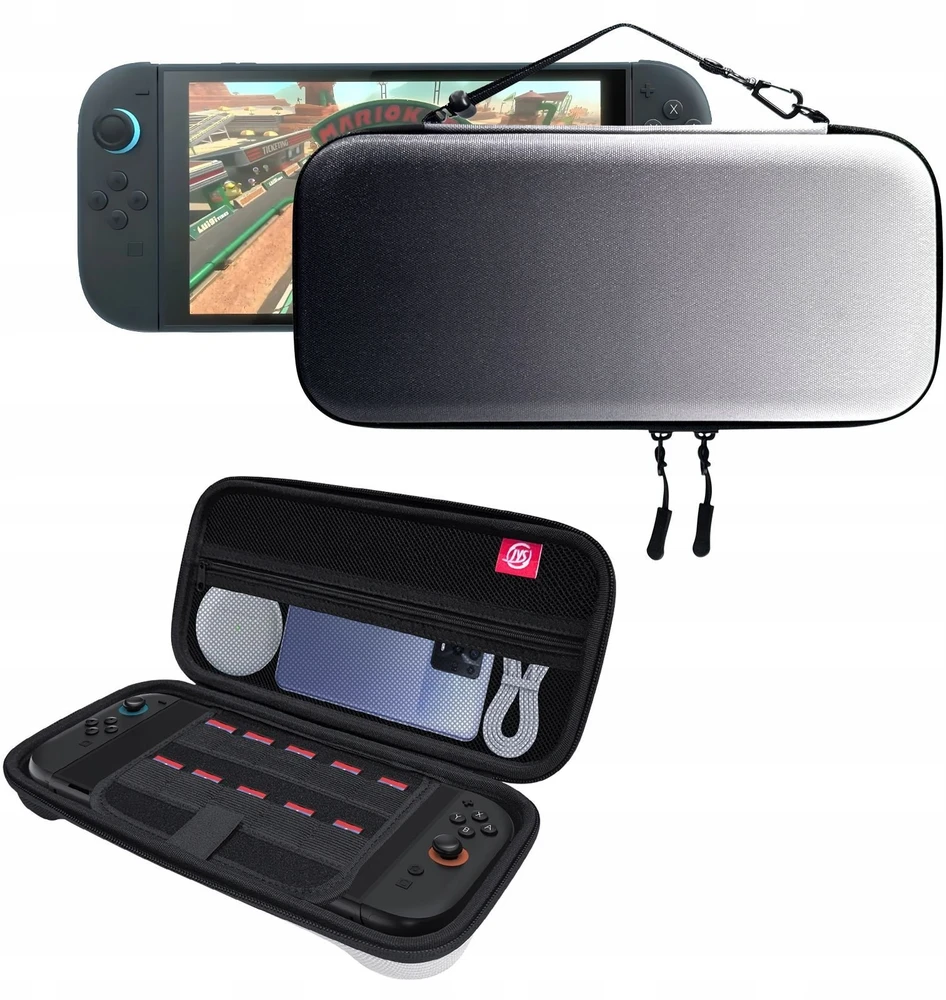 JYS Kietas dėklas JYS-NS2283 Nintendo Switch 2 Juodai Baltas (SB11080)
