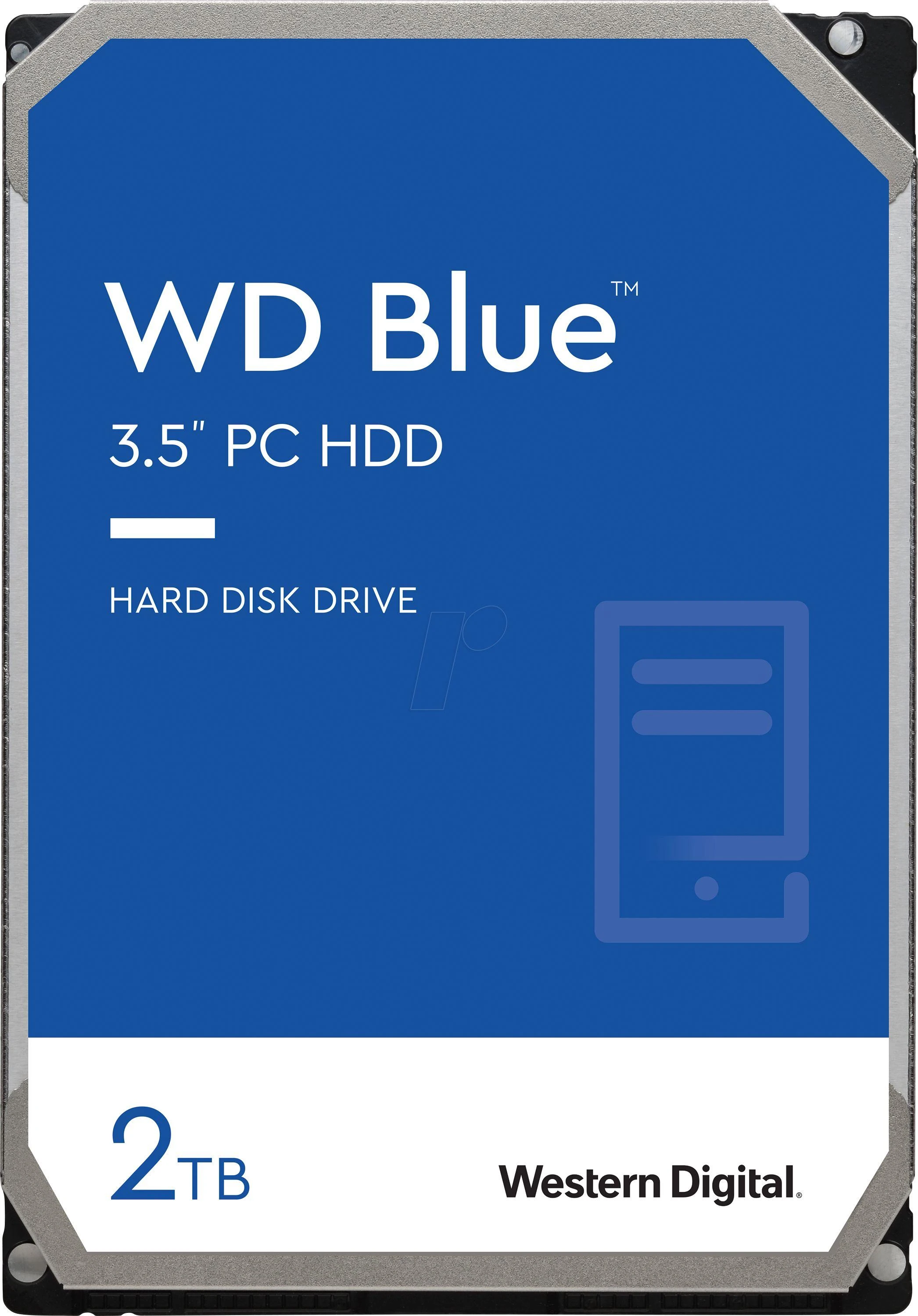 Sandisk Western Digital | Kietasis diskas | Mėlyna WD20EZBX | 7200 RPM | 2000 GB