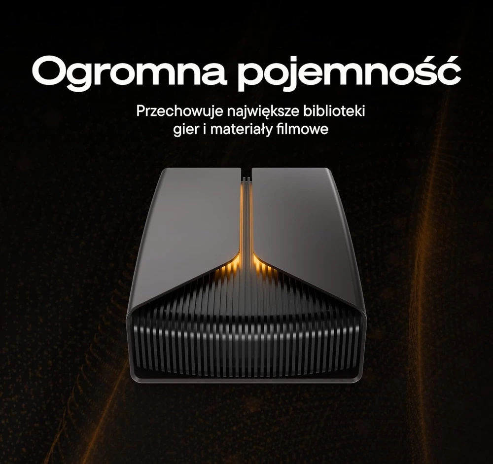 Kietasis diskas „Seagate FireCuda X Vault 8TB“ juodas išorinis HDD diskas (STNL8000400)