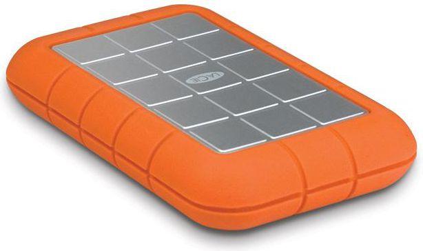 Kietasis diskas išorinis HDD LaCie Rugged mini 2TB Sidabrinis- oranžinė (9000298)
