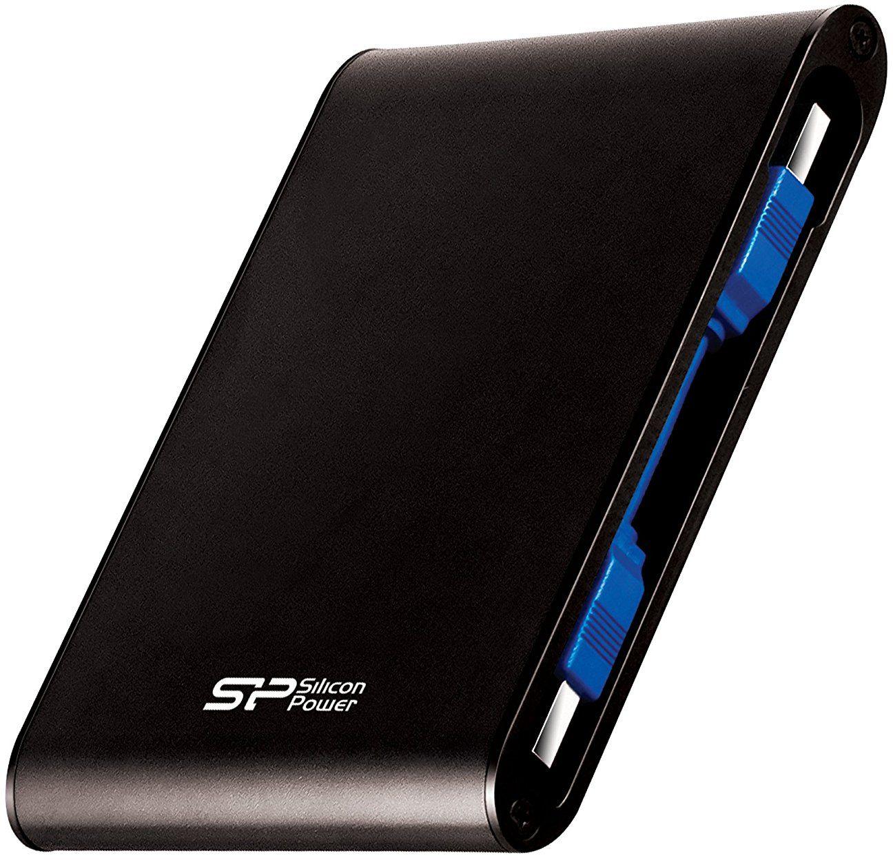 Kietasis diskas Silicon Power Armor A80 1000 GB, 2.5 ", USB 3.1, Juodas