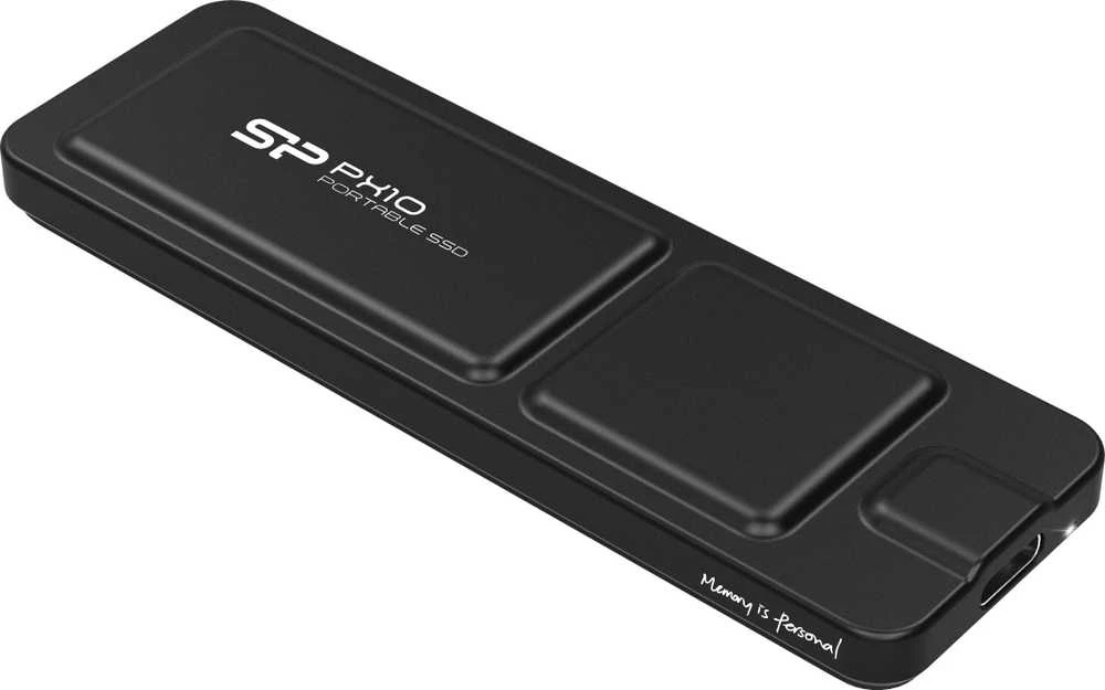 Kietasis diskas SILICON POWER KOMPIUTERIAI IR RYŠIAI SILICON POWER Nešiojamas SSD PX10 2TB USB 3.2