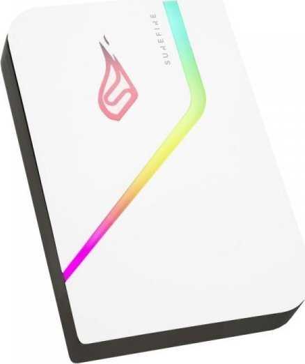 Išorinis kietasis diskas SSD Surefire Išorinis diskas SureFire PyroDrive Gaming 1TB USB 3.2 Gen 1 (460/440 MB/s) baltas