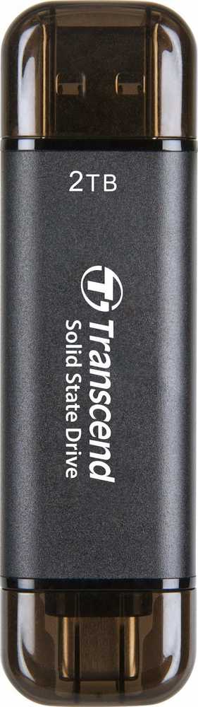 TRANSCEND 2TB Išorinis kietasis diskas SSD ESD310C USB 10Gbps Type C/A