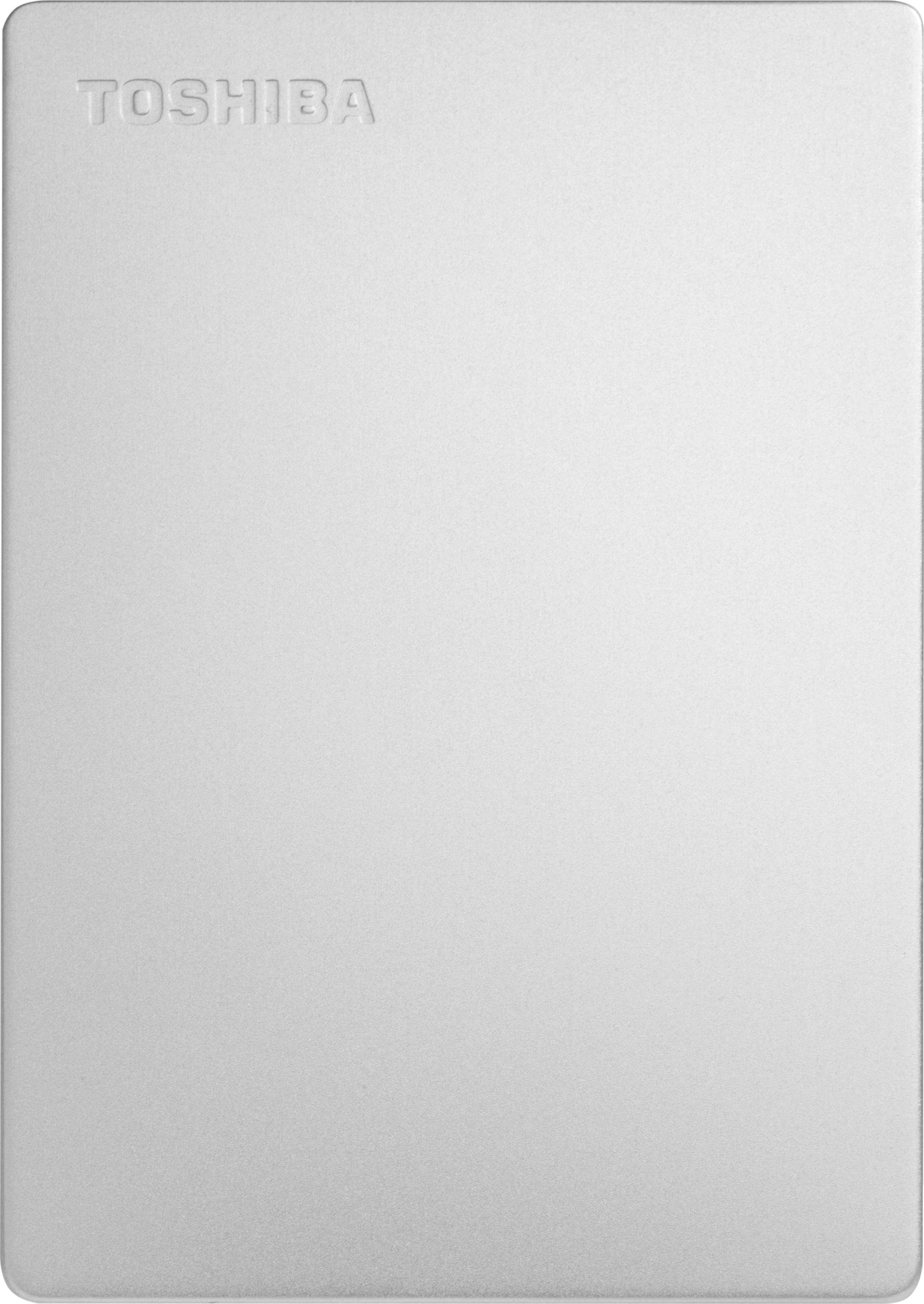 Kietasis diskas TOSHIBA Canvio Slim 1TB USB 3.2 Sidabrinis