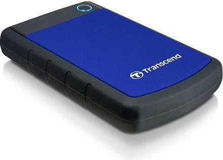 Transcend Išorinis kietasis diskas HDD 4TB USB3 25H3B 2.5'', Triguba apsaugos nuo smūgio sistema