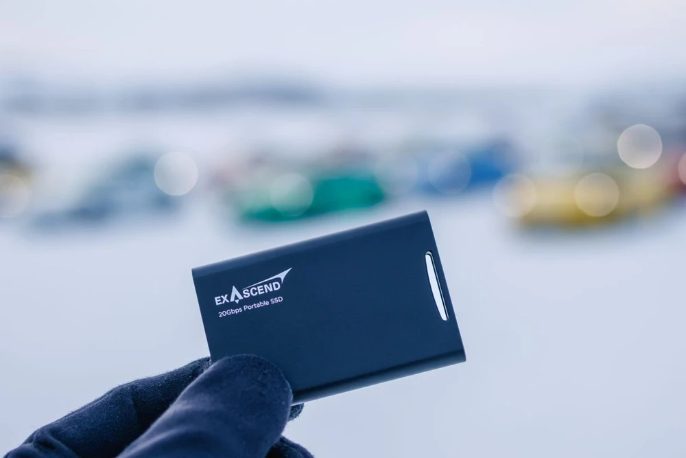Išorinis kietasis diskas SSD ExAscend Element Portable 4TB Juodas (EXU2S3M04TP0B)