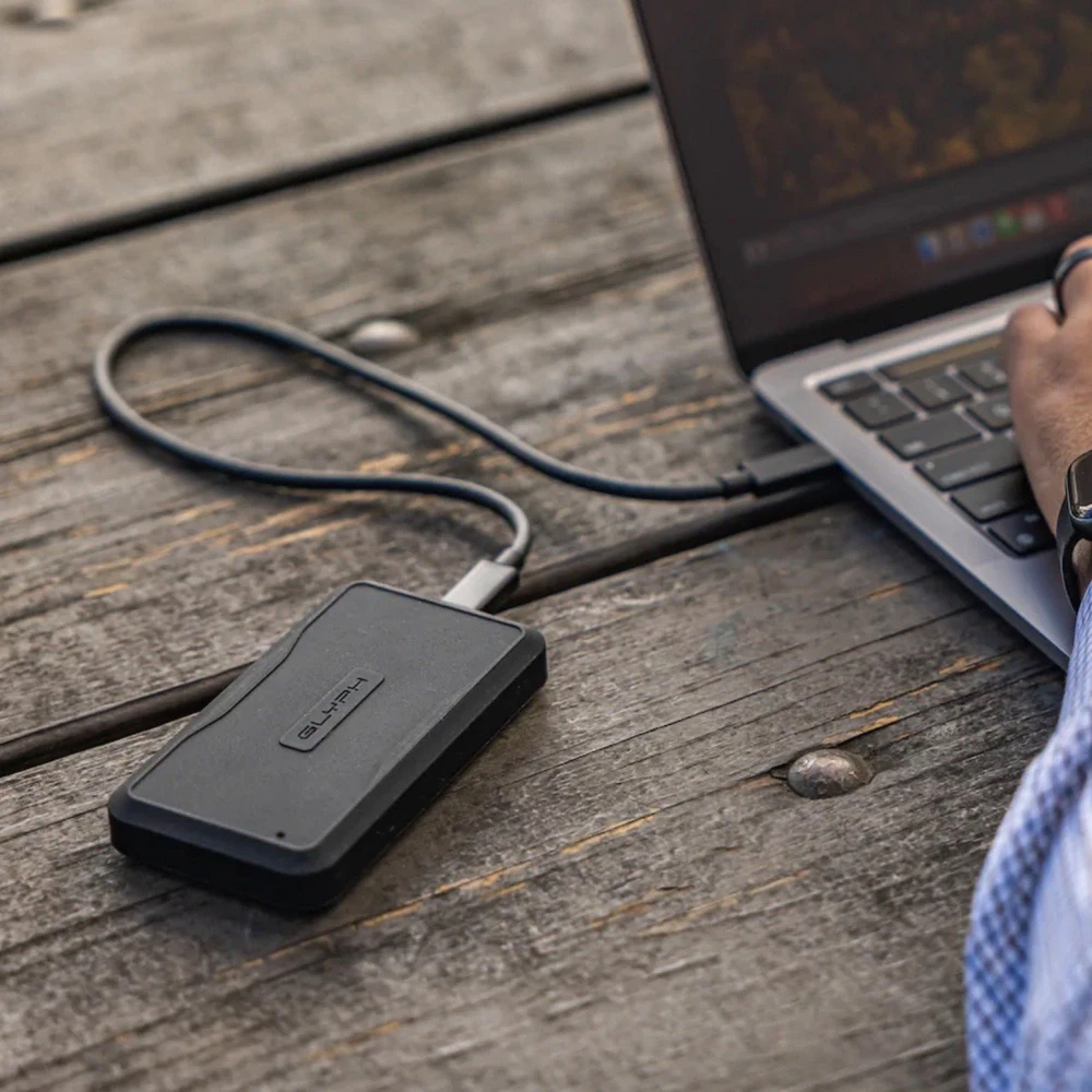 Kietasis diskas Glyph Atom Pro 4TB juodas išorinis SSD diskas (A4000PRO2)