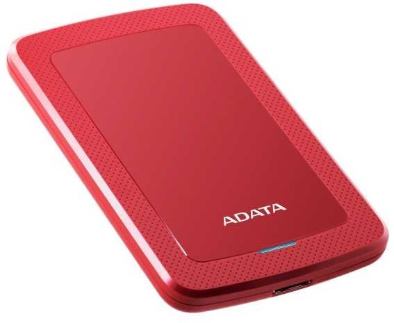 Kietasis diskas Išorinis diskas HDD ADATA Classic HV300 1TB Raudonas (AHV300-1TU31-CRD)