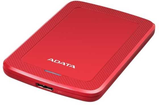 Kietasis diskas Išorinis diskas HDD ADATA Classic HV300 1TB Raudonas (AHV300-1TU31-CRD)