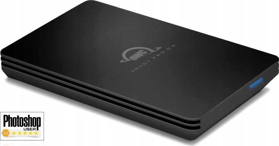 Kietasis diskas OWC Envoy Pro FX 4TB pilkas išorinis SSD diskas (OWCTB3ENVPFX04)