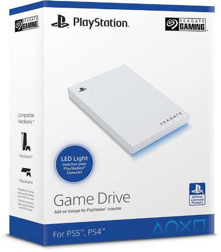 Kietasis diskas Dysk zewnętrzny SSD Seagate Game Drive for PlayStation 2TB Baltas (STMH2000200)