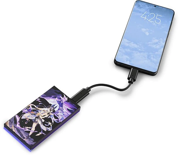 Kietasis diskas Dysk zewnętrzny SSD Seagate Genshin Impact Limited Edition 1TB Violetinis (STMU1000402)