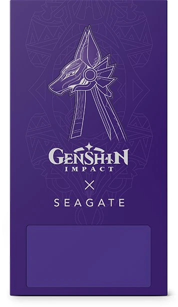 Kietasis diskas Dysk zewnętrzny SSD Seagate Genshin Impact Limited Edition 1TB Violetinis (STMU1000402)