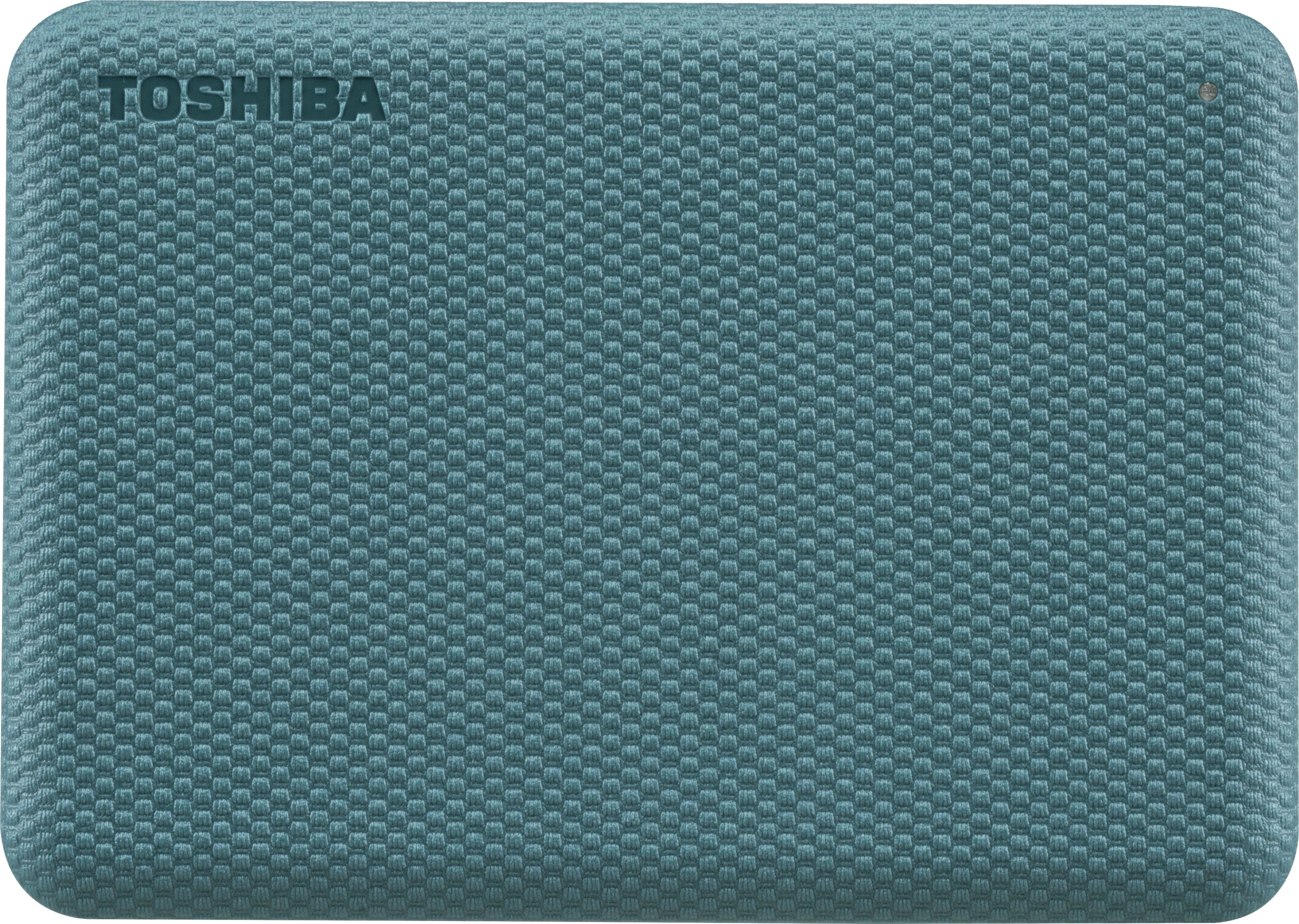 Išorinis kietasis diskas TOSHIBA Canvio Advance, žalias, 2TB