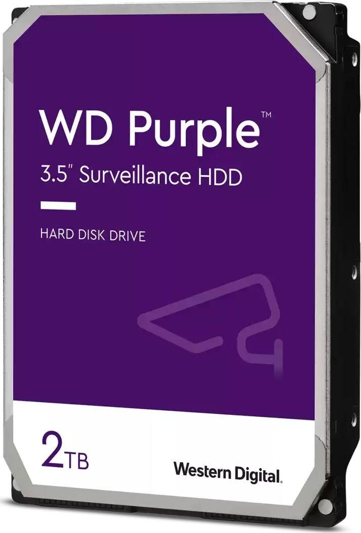 Western Digital Dysk serwerowy WD Violetinė 2TB 3.5'' SATA III (6 Gb/s) (WD22PURZ)