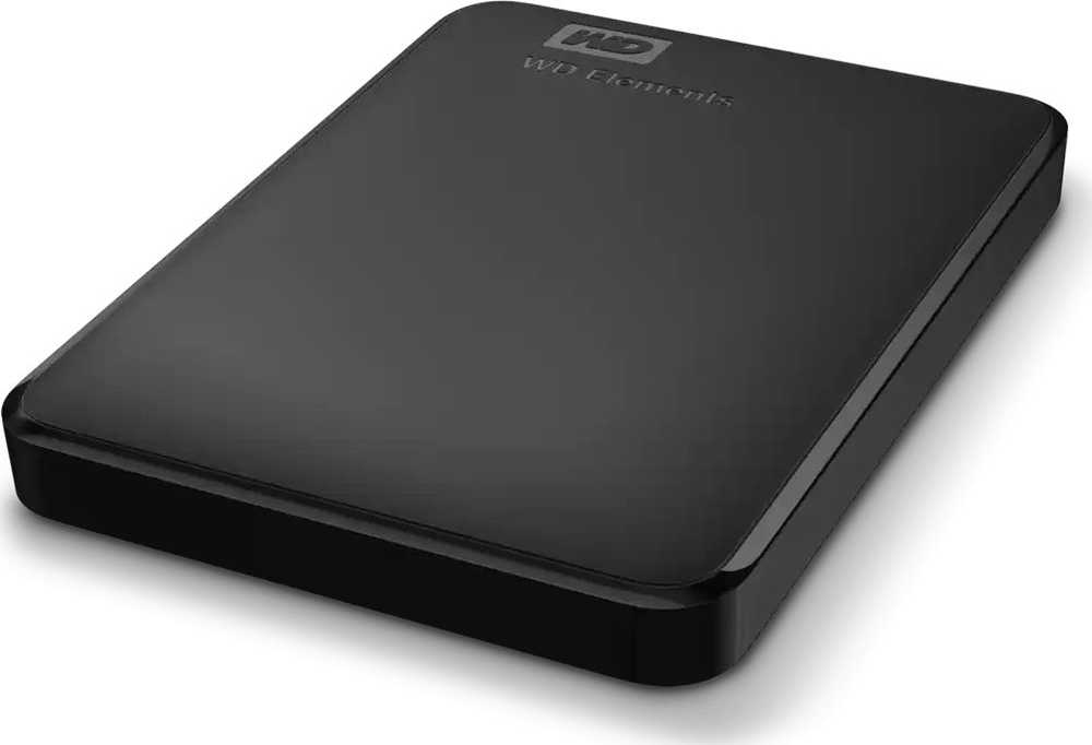 Western Digital Kietasis išorinis diskas WD Elements Portable HDD 1TB USB3 WDBUZG0010BBK-EESN Juodas 