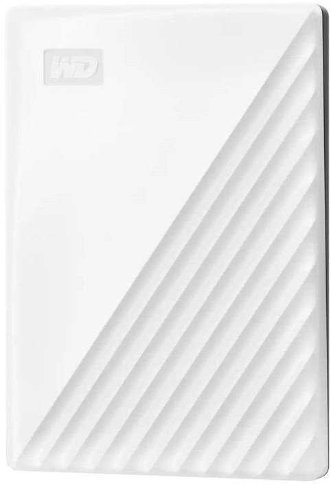 Kietasis diskas „Western Digital My Passport 5TB Baltas“ išorinis HDD diskas (WDBPKJ0050BWT-WESN)