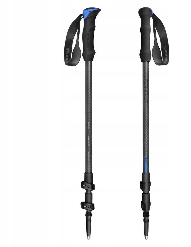 Ultralengvos trekingo lazdos Spokey ATOM
